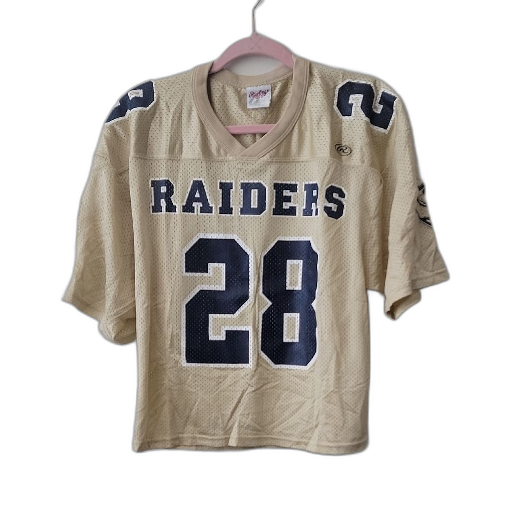 Rawlings Jersey Raiders Cream Size L